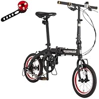 アルミフレーム 折りたたみ式自転車 Amazon | WXQ折りたたみ自転車 14インチ 6段変速自転車